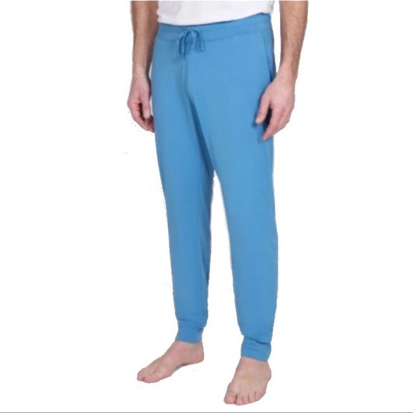 Slate & Stone Light Blue Mens Jogger Sweatpants - Picture 3 of 6